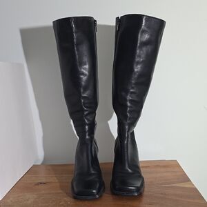Nine West Black Over the Knee Boots